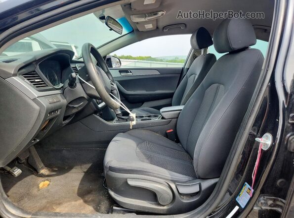 5NPE24AF1JH676164 2018 HYUNDAI SONATA Black Vista interior delantera