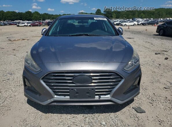 5NPE24AF1JH725413 2018 HYUNDAI SONATA Gray Widok z przodu