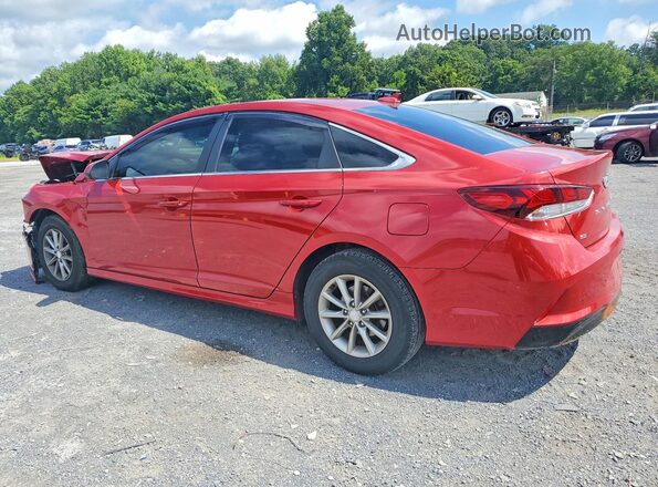 5NPE24AF1KH770935 2019 HYUNDAI SONATA Red Tył lewy