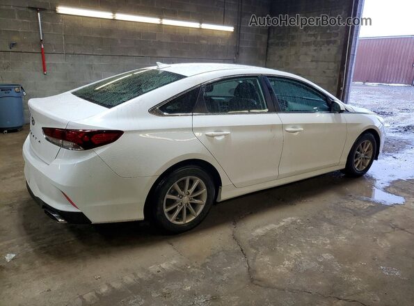 5NPE24AF1KH795589 2019 HYUNDAI SONATA White Tył prawy