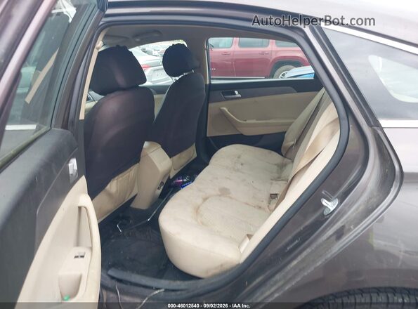 5NPE24AF2GH280396 2016 HYUNDAI SONATA Brown Вид наклейки з VIN-кодом