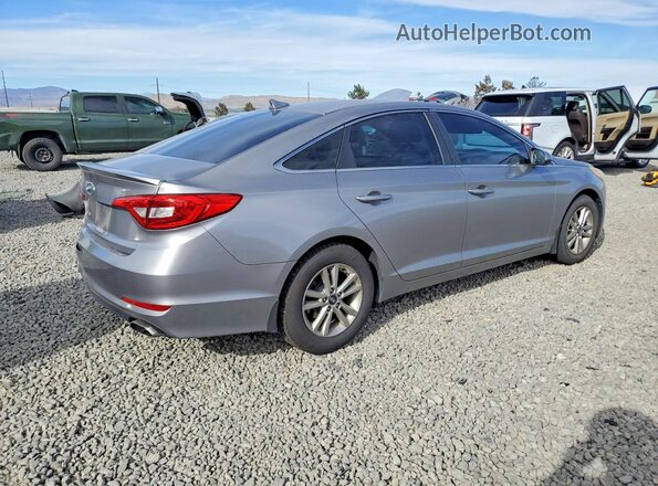 5NPE24AF2GH303661 2016 HYUNDAI SONATA Silver Հետևի աջ