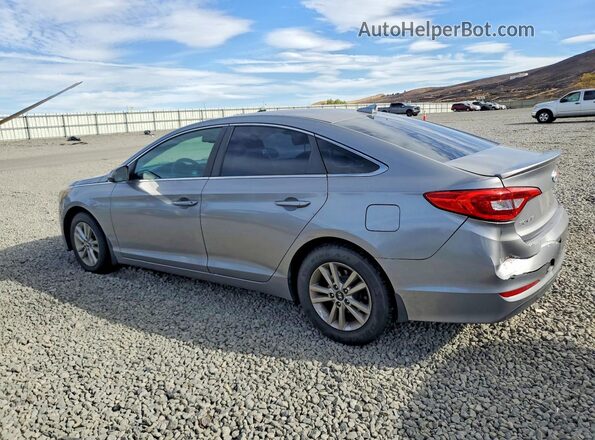 5NPE24AF2GH303661 2016 HYUNDAI SONATA Silver Հետևի ձախ