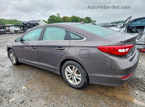 5NPE24AF2HH491759 2017 HYUNDAI SONATA Brown Trasero izquierdo