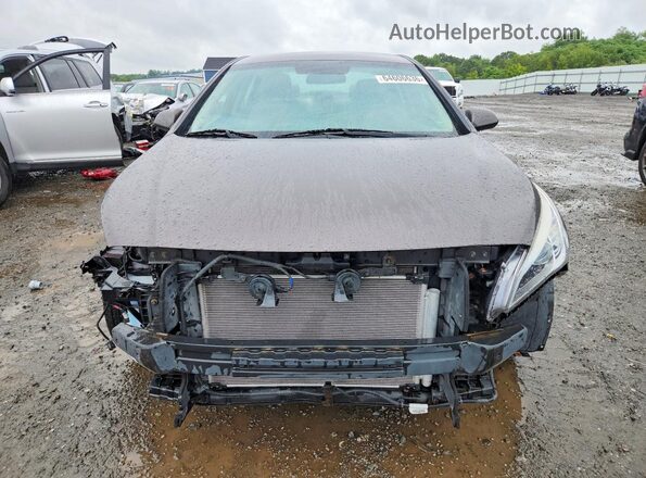 5NPE24AF2HH491759 2017 HYUNDAI SONATA Brown Vista frontal