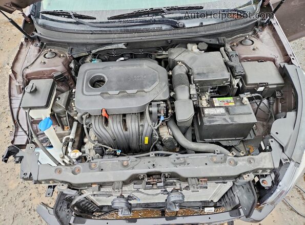 5NPE24AF2HH491759 2017 HYUNDAI SONATA Brown Vista interior trasera