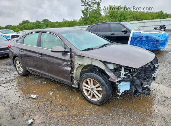 5NPE24AF2HH491759 2017 HYUNDAI SONATA Brown Delantero derecho