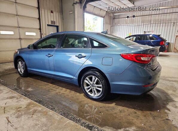 5NPE24AF2HH517745 2017 HYUNDAI SONATA Blue Tył lewy
