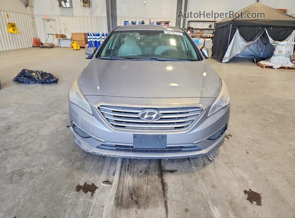 5NPE24AF2HH532410 2017 HYUNDAI SONATA Gray Front view