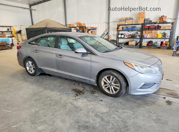 5NPE24AF2HH532410 2017 HYUNDAI SONATA Gray Front right