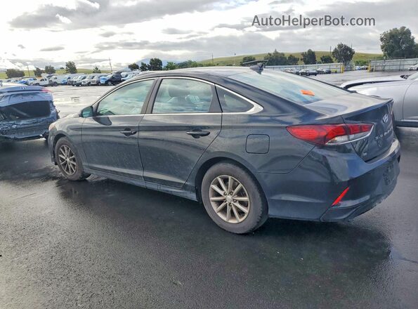 5NPE24AF2KH747390 2019 HYUNDAI SONATA Черный Задняя левая четверть