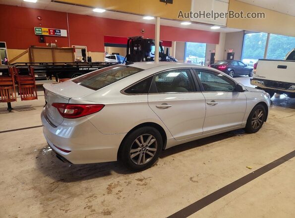 5NPE24AF3GH315320 2016 HYUNDAI SONATA Silver Rear right
