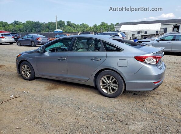 5NPE24AF4HH436598 2017 HYUNDAI SONATA Silver Задня ліва чверть
