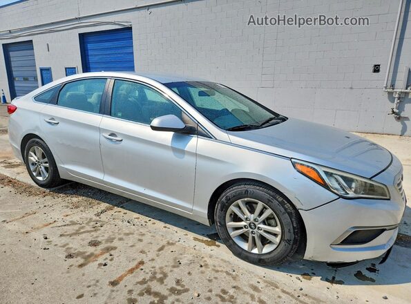 5NPE24AF4HH471223 2017 HYUNDAI SONATA Silver Առջևի աջ