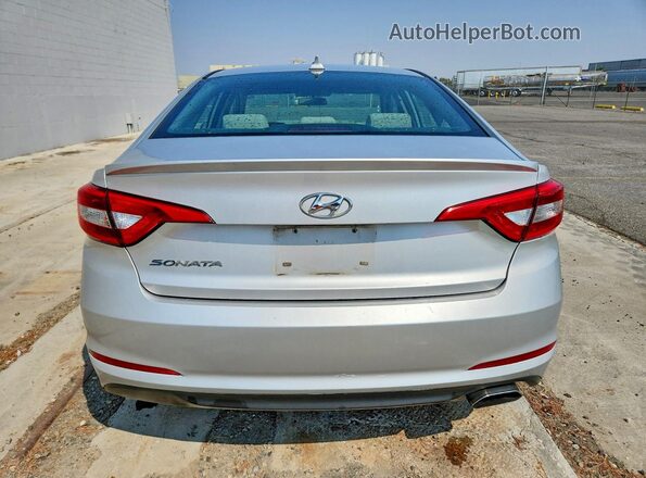 5NPE24AF4HH471223 2017 HYUNDAI SONATA Silver Հետևի տեսք
