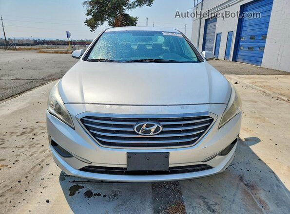 5NPE24AF4HH471223 2017 HYUNDAI SONATA Silver Դիմացի տեսք