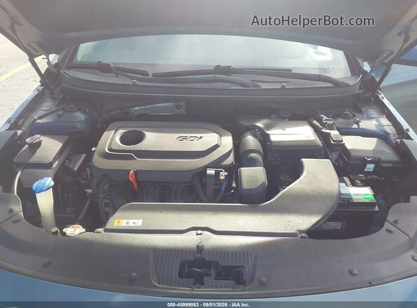 5NPE24AF4HH565960 2017 HYUNDAI SONATA Синий Вид сзади