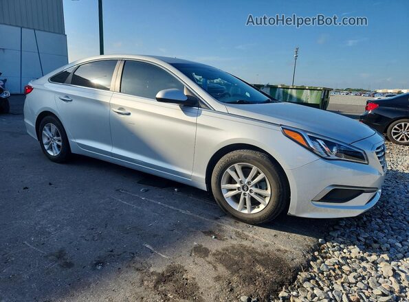 5NPE24AF5GH336671 2016 HYUNDAI SONATA Серебряный Передняя правая четверть