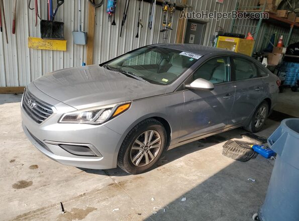 5NPE24AF5HH448999 2017 HYUNDAI SONATA Silver Вид наклейки з VIN-кодом