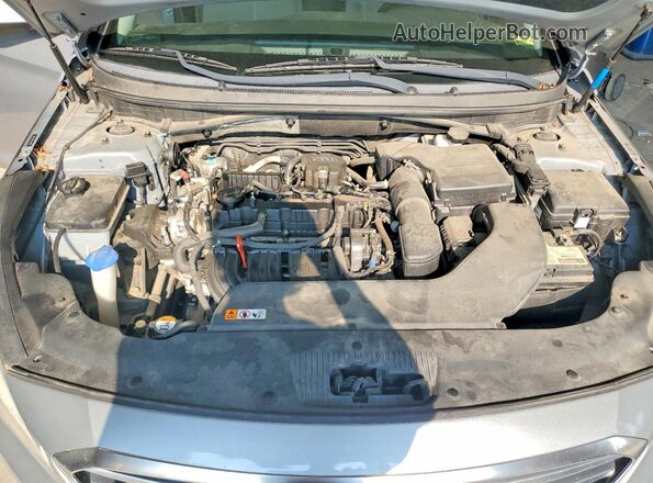 5NPE24AF5HH448999 2017 HYUNDAI SONATA Silver Вид задньої частини салону