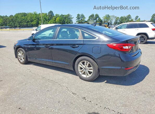 5NPE24AF5HH522583 2017 HYUNDAI SONATA Черный Задняя левая четверть