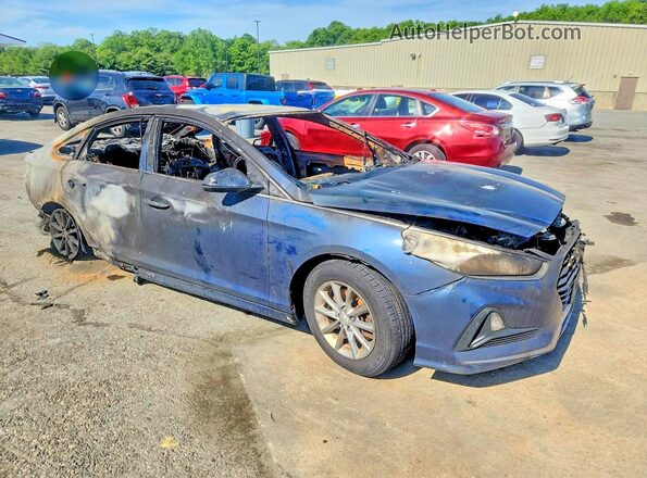 5NPE24AF5JH636556 2018 HYUNDAI SONATA Burn Передня права чверть