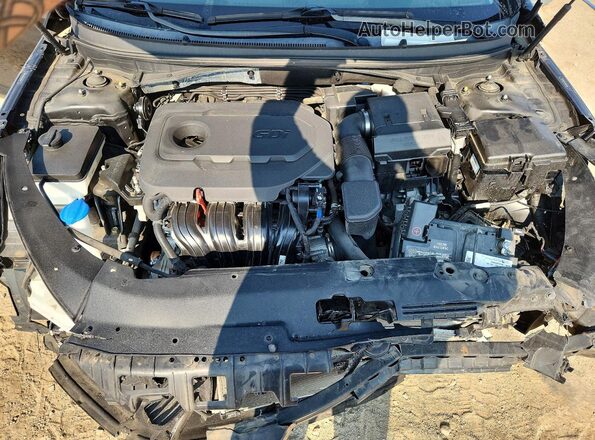 5NPE24AF5JH726970 2018 HYUNDAI SONATA Black Սալոնի հետևի տեսք