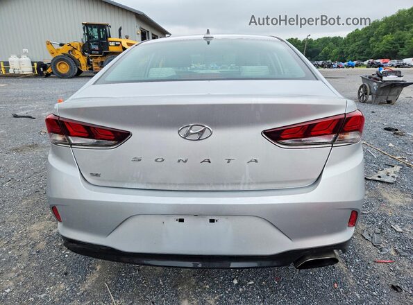 5NPE24AF5KH787429 2019 HYUNDAI SONATA Silver Вид ззаду