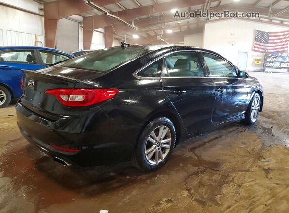 5NPE24AF6HH533611 2017 HYUNDAI SONATA Black Rear right
