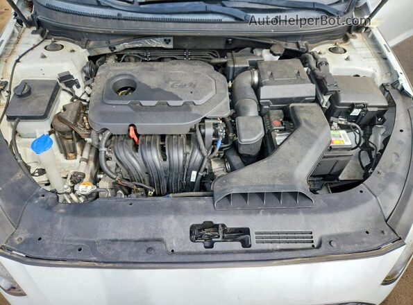 5NPE24AF6JH617739 2018 HYUNDAI SONATA White Vista interior trasera