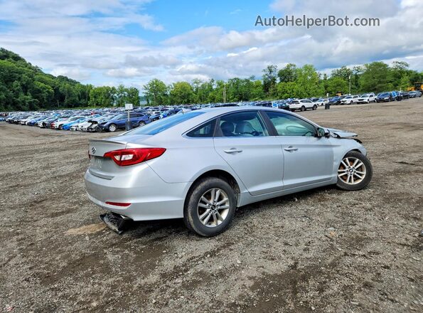 5NPE24AF7HH517210 2017 HYUNDAI SONATA Silver Tył prawy