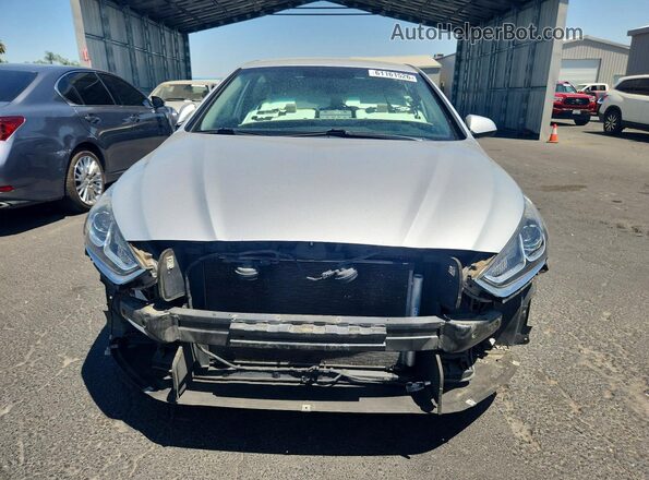5NPE24AF7KH800956 2019 HYUNDAI SONATA Silver Vista frontal
