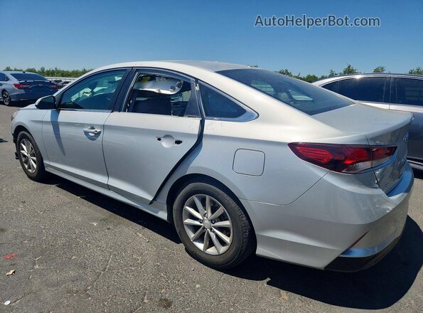 5NPE24AF7KH800956 2019 HYUNDAI SONATA Silver Trasero izquierdo