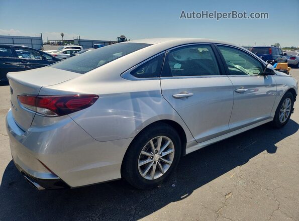 5NPE24AF7KH800956 2019 HYUNDAI SONATA Silver Trasero derecho