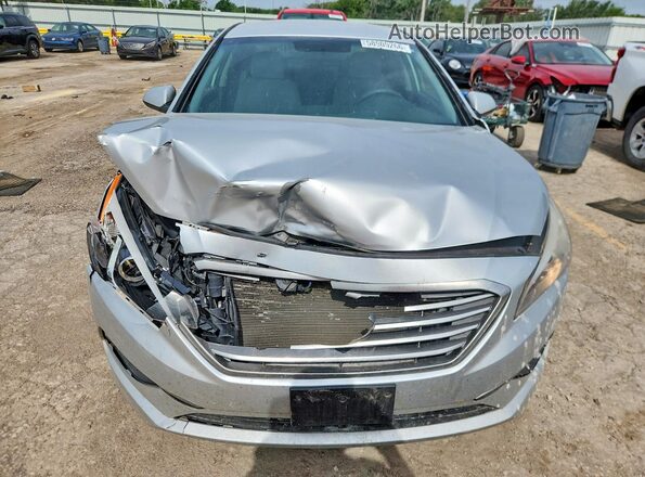 5NPE24AF8GH387890 2016 HYUNDAI SONATA Silver წინა ხედი