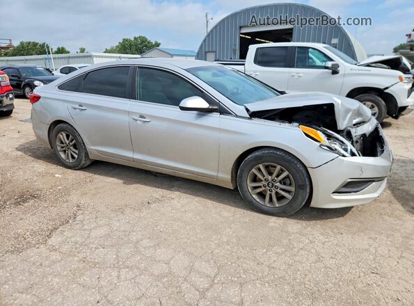 5NPE24AF8GH387890 2016 HYUNDAI SONATA Silver წინა მარჯვენა