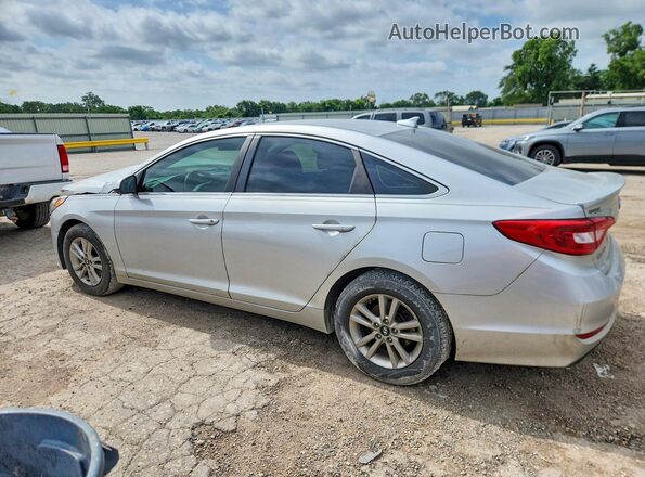 5NPE24AF8GH387890 2016 HYUNDAI SONATA Silver უკანა მარცხენა