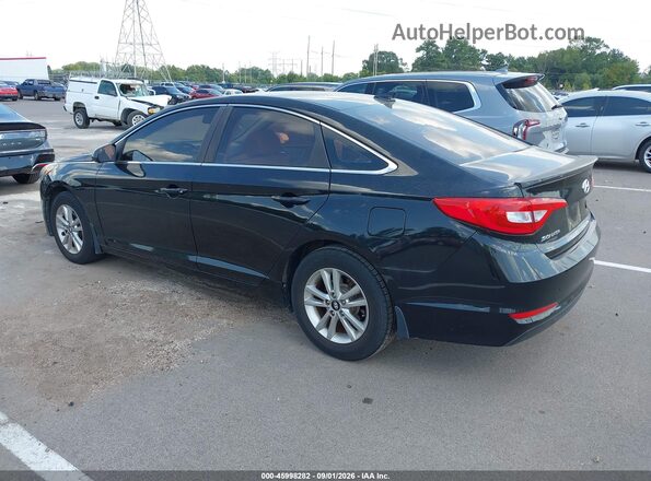 5NPE24AF9GH427555 2016 HYUNDAI SONATA Black უკანა მარცხენა