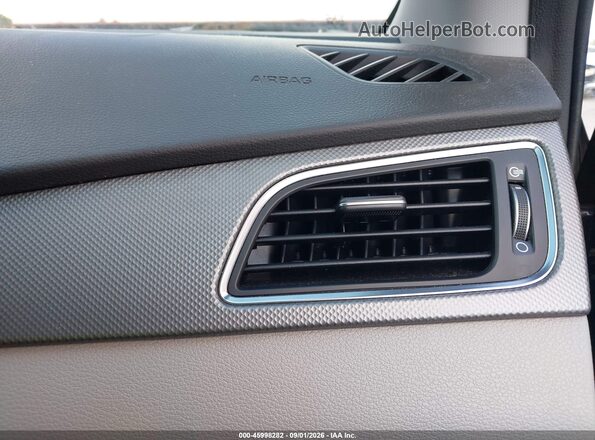 5NPE24AF9GH427555 2016 HYUNDAI SONATA Black წინა ხედი