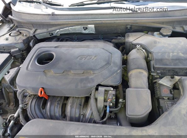 5NPE24AF9GH427555 2016 HYUNDAI SONATA Black უკანა ხედი