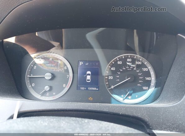 5NPE24AF9GH427555 2016 HYUNDAI SONATA Black უკანა სავარძლების ხედი