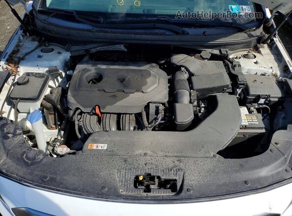 5NPE24AF9HH453719 2017 HYUNDAI SONATA White Rear interior view