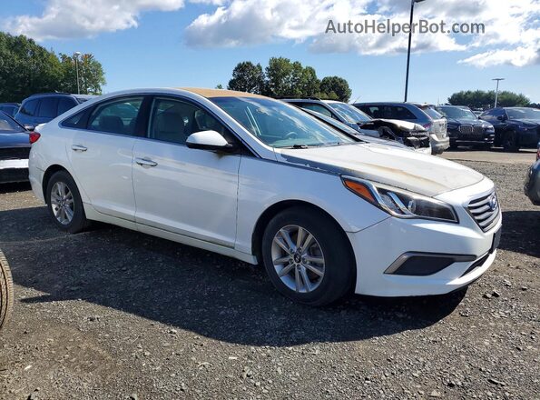 5NPE24AF9HH453719 2017 HYUNDAI SONATA White Front right