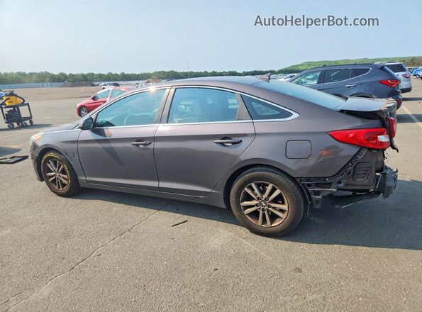 5NPE24AFXGH319915 2016 HYUNDAI SONATA Gray Задня ліва чверть