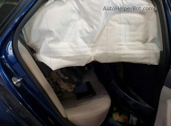 5NPE24AFXHH591608 2017 HYUNDAI SONATA Blue Вид задніх сидінь