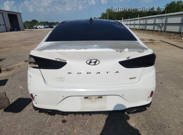 5NPE34AB0KH745602 2019 HYUNDAI SONATA Белый 