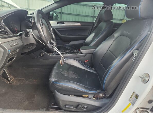 5NPE34AB0KH745602 2019 HYUNDAI SONATA Белый 