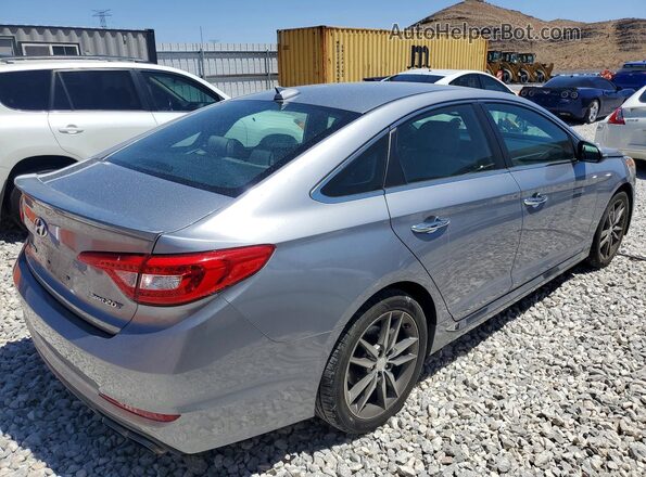 5NPE34AB3GH407912 2016 HYUNDAI SONATA Gray Trasero derecho