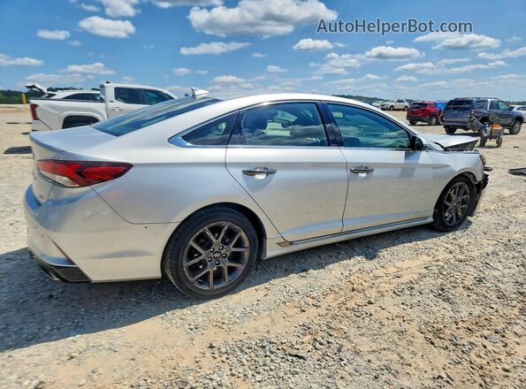 5NPE34AB3JH634234 2018 HYUNDAI SONATA Серебряный Задняя правая четверть