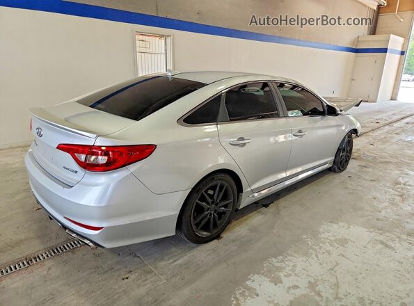 5NPE34ABXHH537266 2017 HYUNDAI SONATA Серебряный Задняя правая четверть